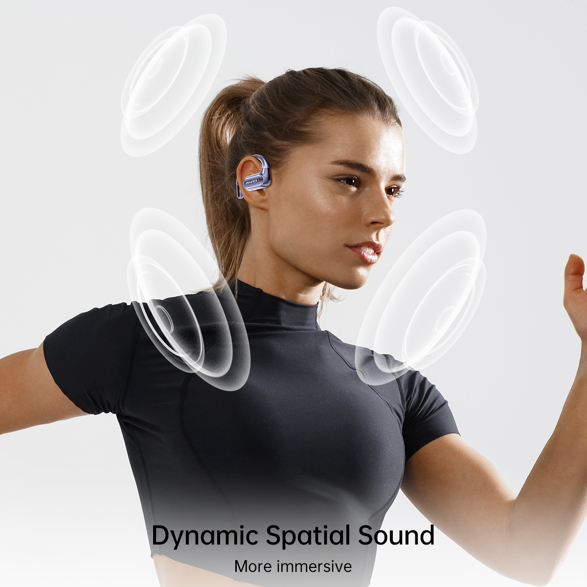 AWEI T93 AI OWS Air Conduction Sports Earbuds