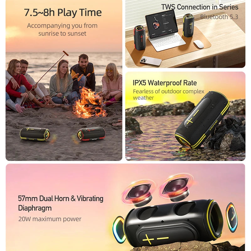 AWEI KA5 Bluetooth Sound Box Speaker