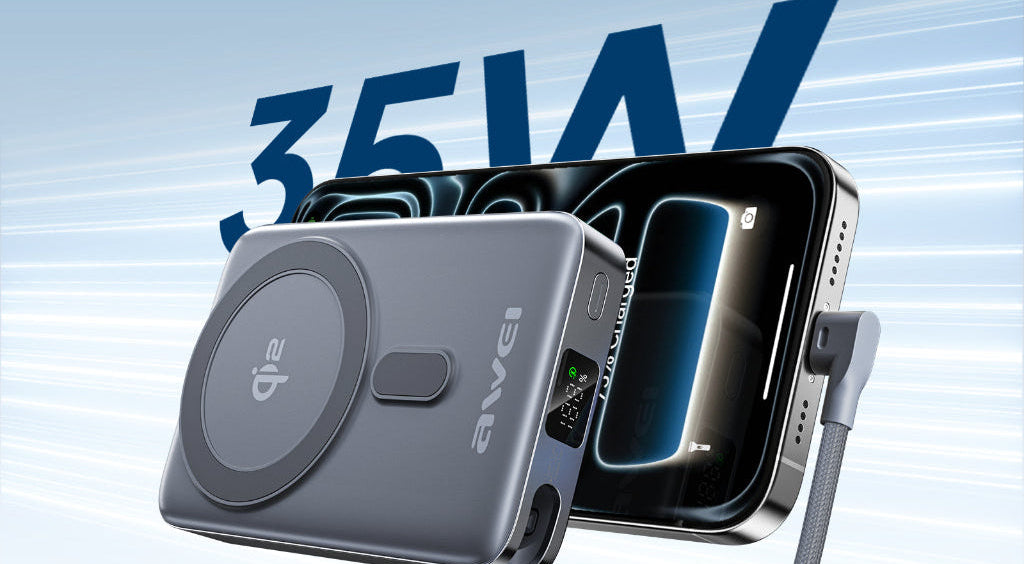 Awei Qi2 35W 10000mAh MagX Magnetic Power Bank