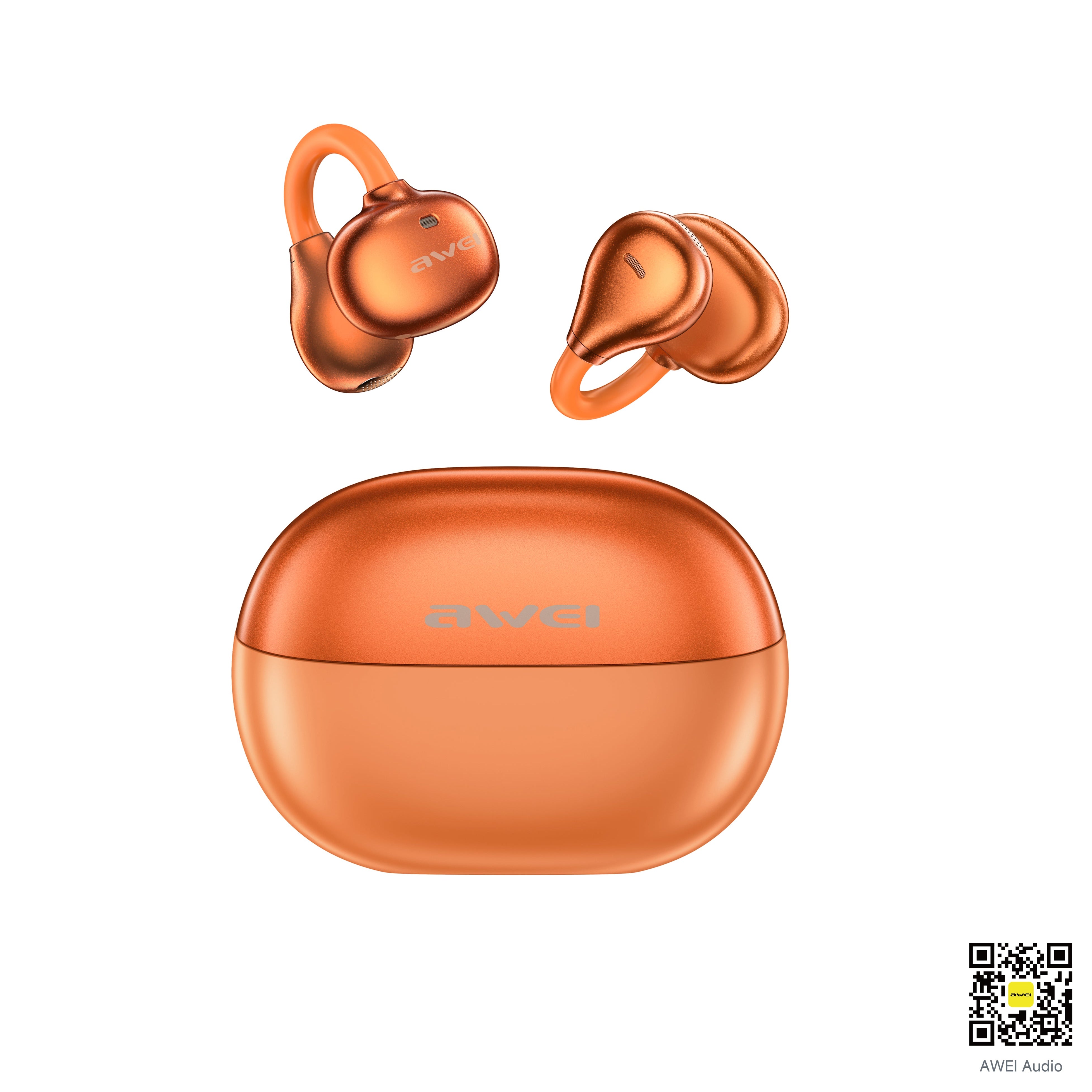 AWEI TZ50 Ai Translation Headphones (AI Open Ear,OWS,Comfort)