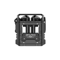 AWEI T63 Wireless Earbuds (Zinc-Alloy Shell, Colorful Ambient Lights)
