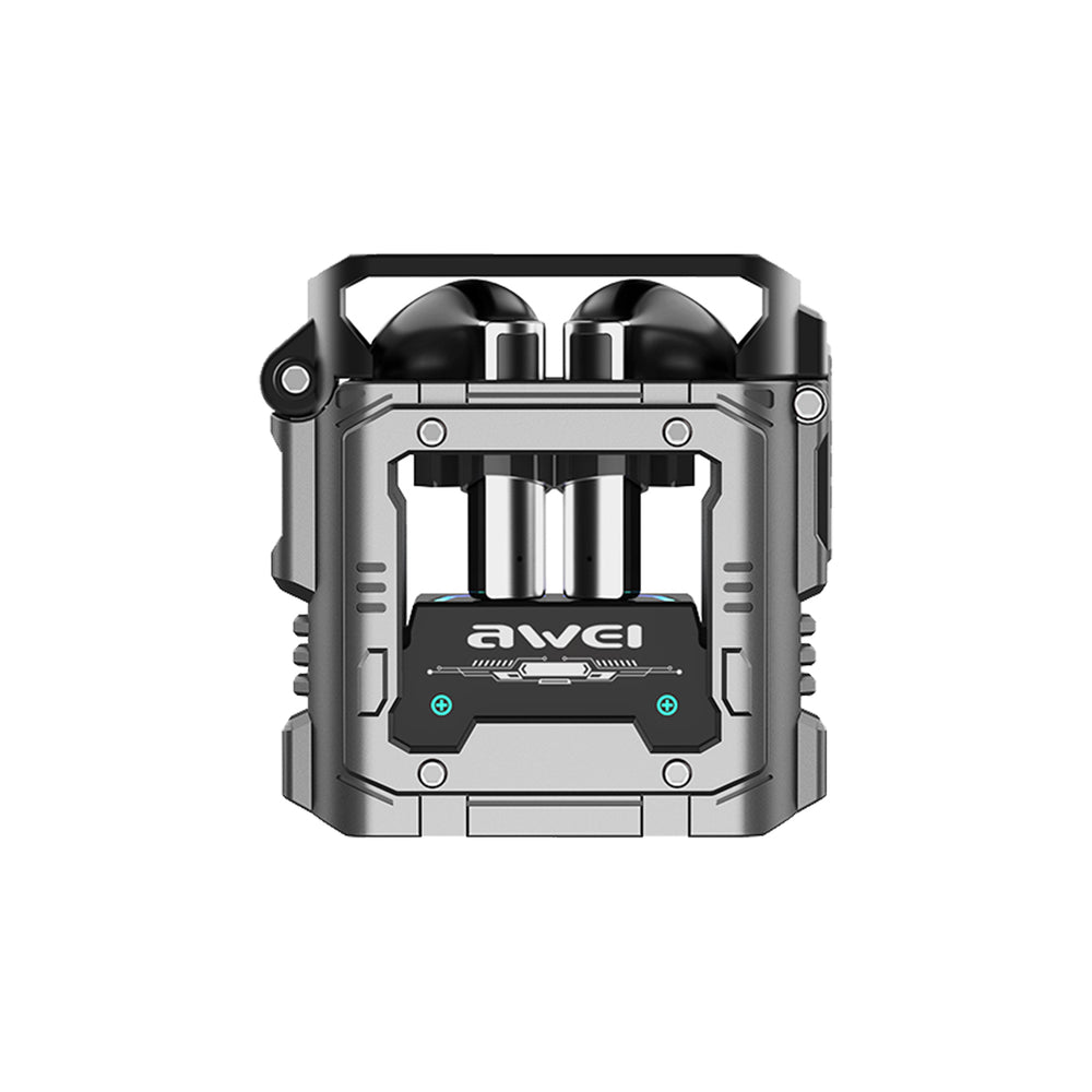 AWEI T63 Wireless Earbuds (Zinc-Alloy Shell, Colorful Ambient Lights)