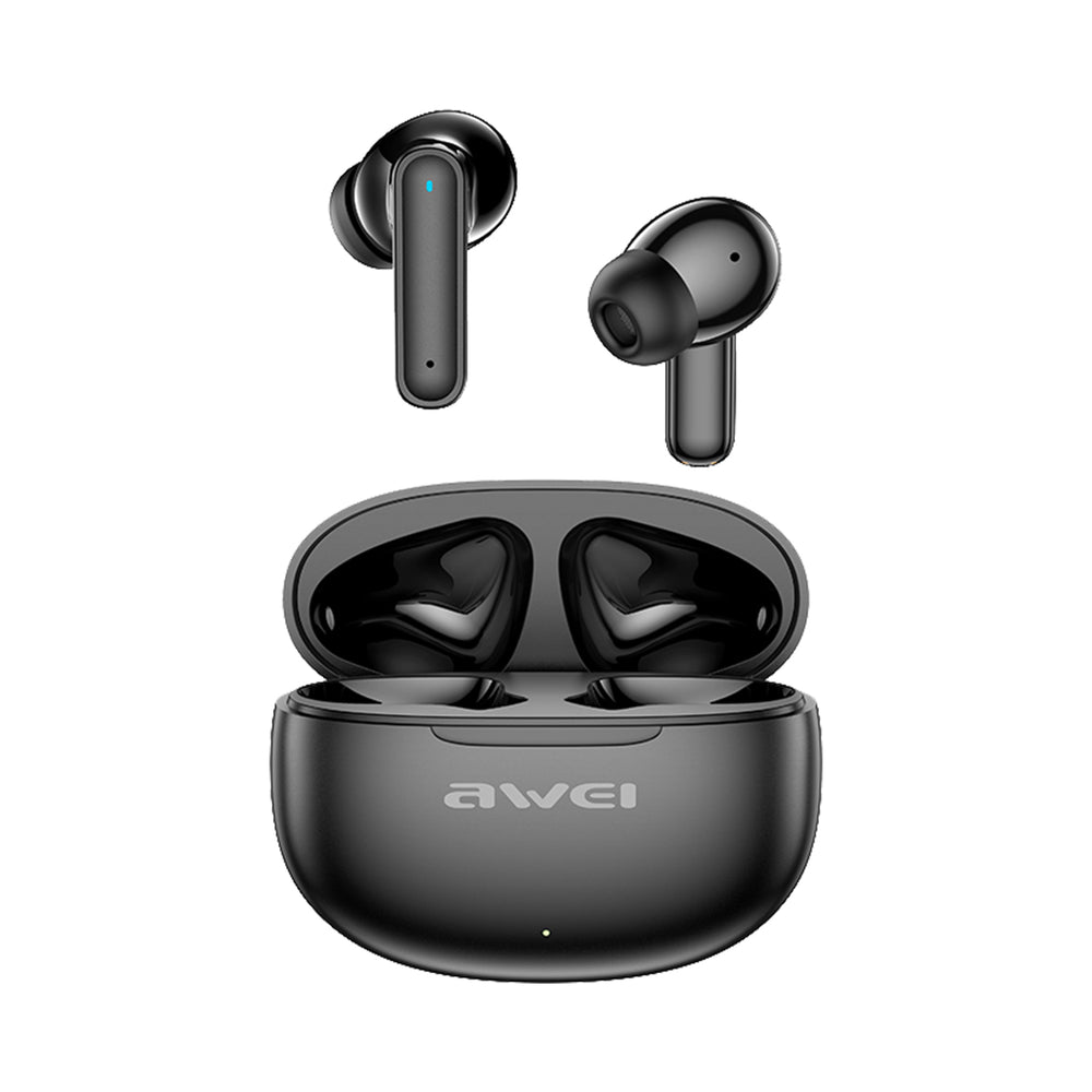 AWEI T71 Wireless Earbuds (3.2g Ultra-Light, Low Latency, 30H Playtime)