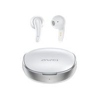 AWEI T75 Wireless Earbuds (Half-In-Ear, 13mm Dynamics, 30H Playtime)