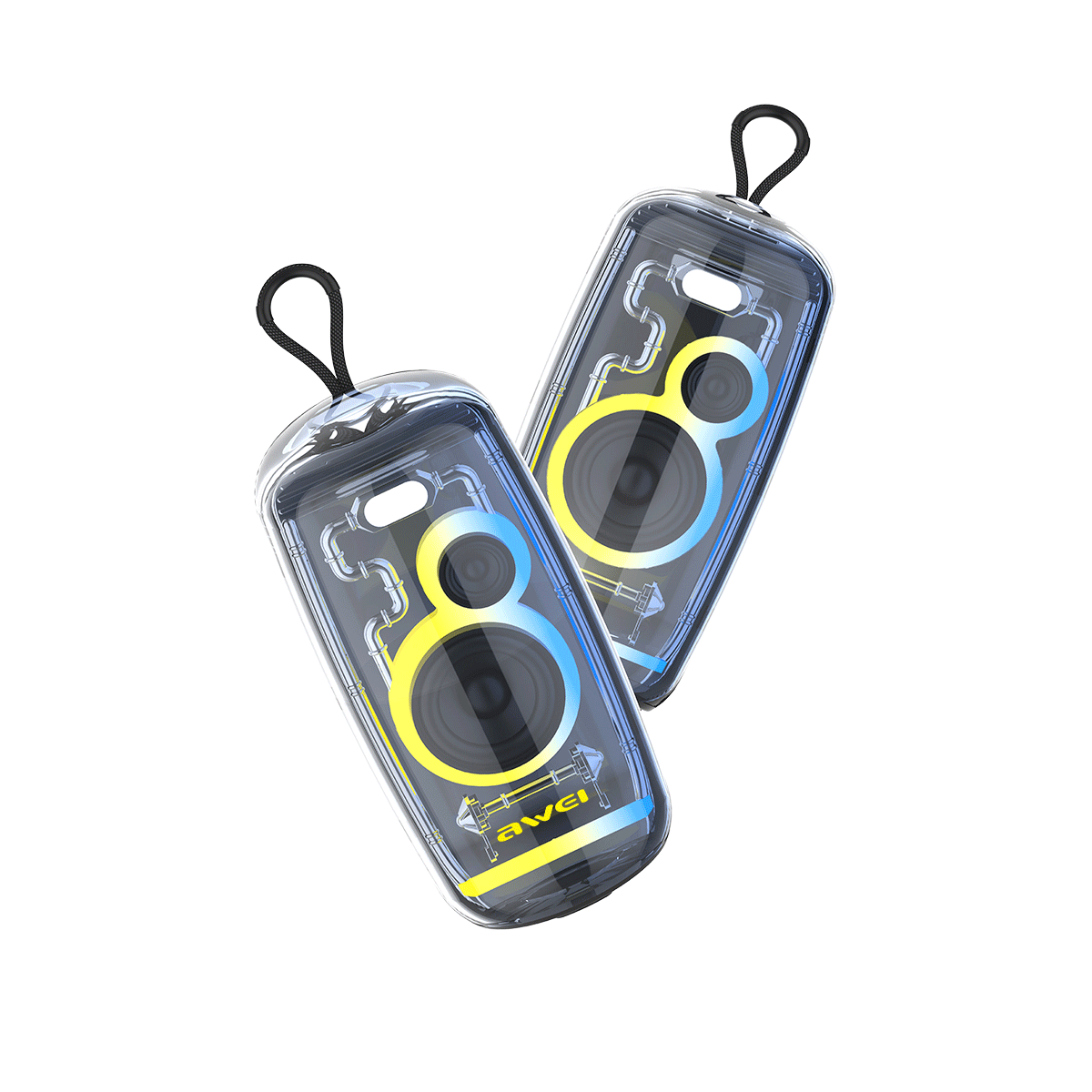 Awei KA32 Portable Translucent design wireless speaker