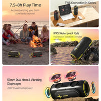 AWEI KA5 Speaker (Dual Horn Surround,TWS)