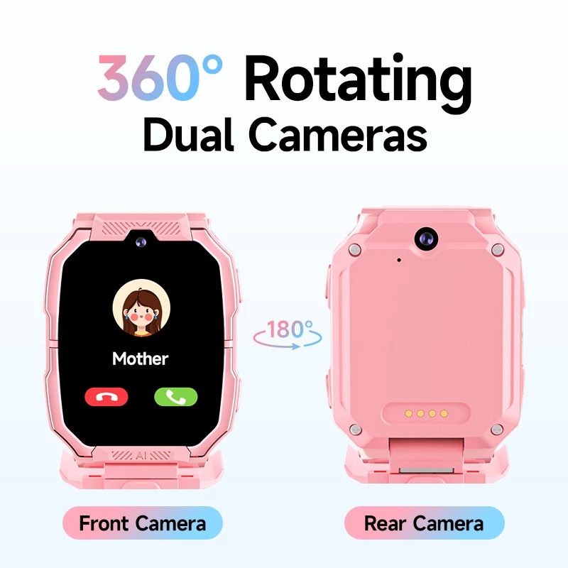 Awei H66 Kids Watch (GPS Tracker,Dual Camera)
